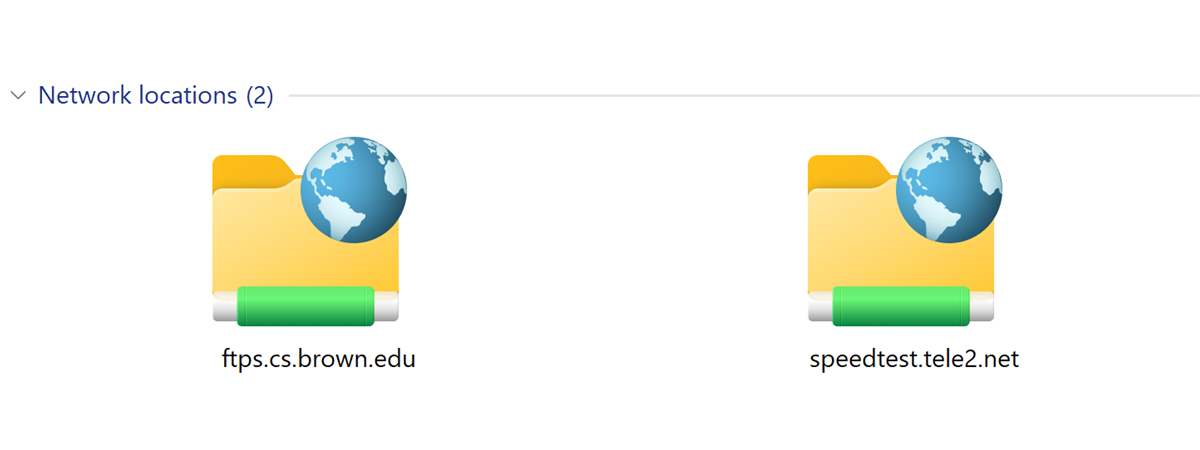 How to map network drives and add FTP locations in Windows 11