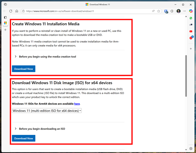 You don't need a product key to download Windows 11