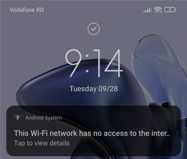 Intermittent internet access when connected to Wi-Fi 6 on the Xiaomi 11T