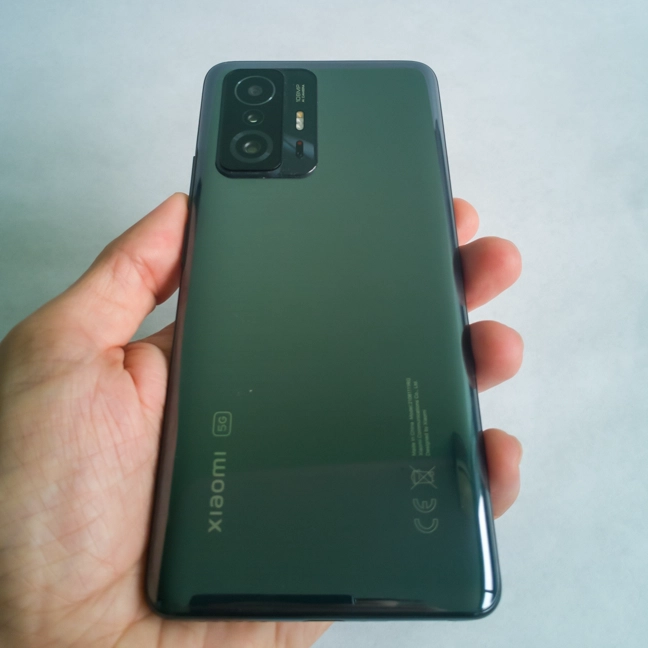 The back of the Xiaomi 11T