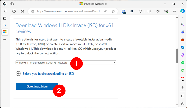 Download Windows 11 Disk Image (ISO) for x64 devices