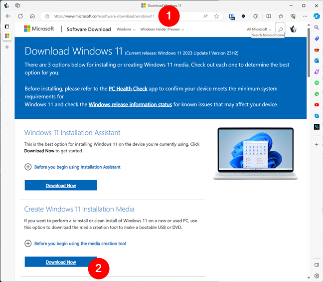 Get Media Creation Tool from Microsoft to download Windows 11 for free