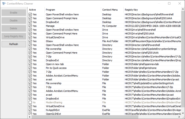 You can edit the right-click menu using a third-party tool