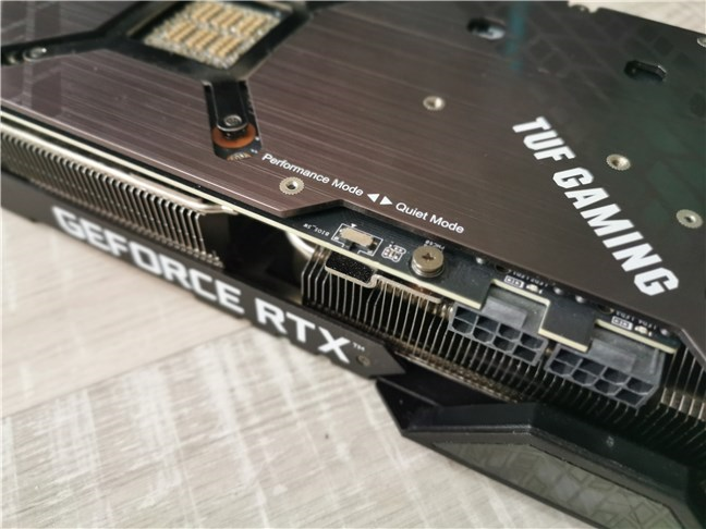 ASUS TUF Gaming GeForce RTX 3090 uses two 8-pin power connectors