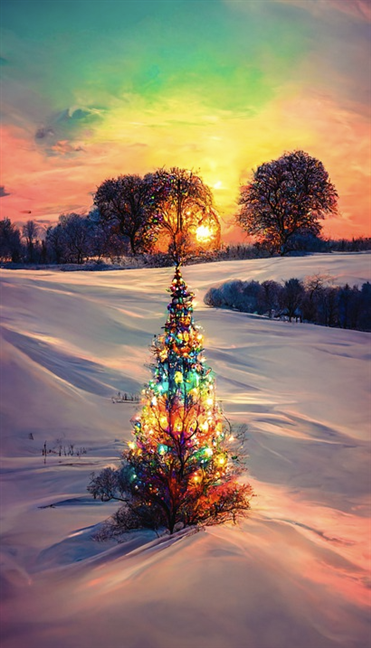 Best Christmas wallpapers for your smartphone in 2022 - Digital Citizen