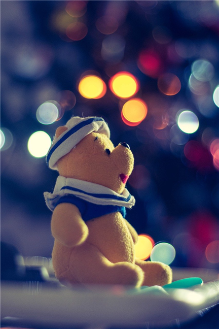 Winnie the Pooh during Christmas by RoelTang
