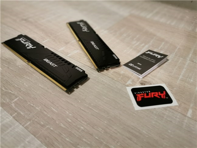 Kingston FURY Beast DDR5-4800 32GB: What's inside the package