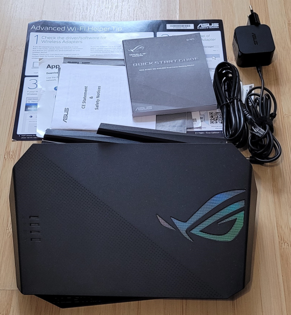 Unboxing the ASUS GS-AX5400