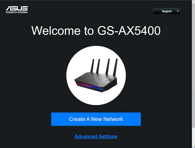 Setting up the ASUS GS-AX5400 is easy