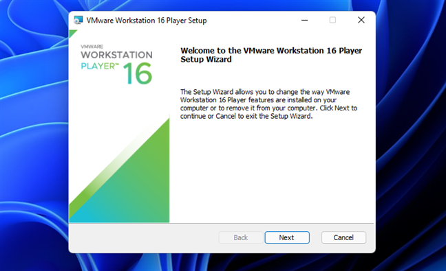Install VMware Workstation Player 16 Free