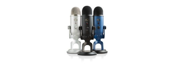 Logitech For Creators Blue Yeti Usb Microphone For Recording And