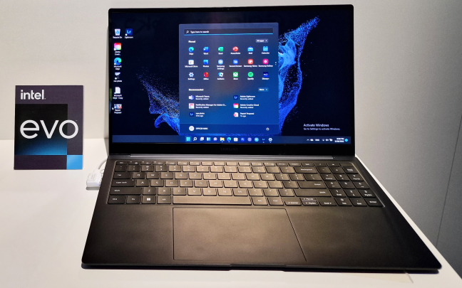 Samsung Galaxy Book 2 Pro - certified through Intel Evo