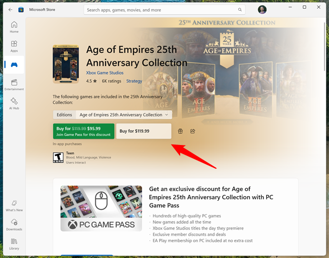 The purchase is a few clicks away