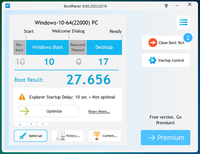 How fast Windows 11 boots when using the ADATA Legend 840