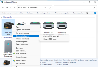 5 ways to set the default printer in Windows (all versions) - Digital ...