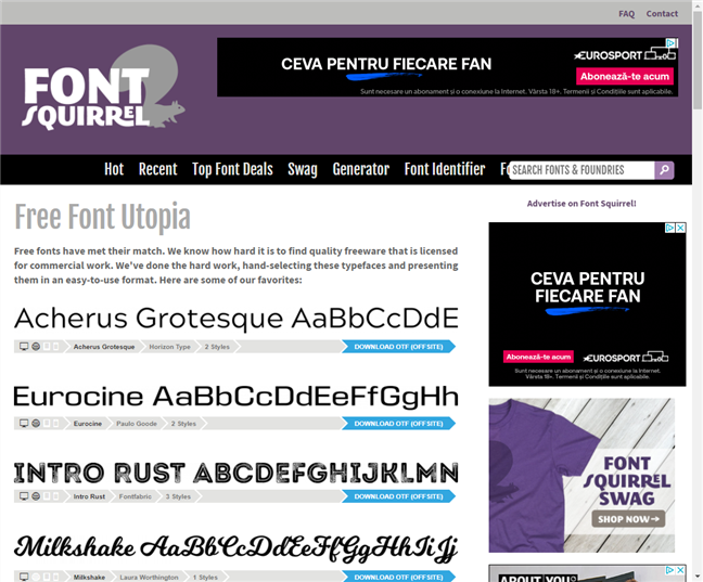 FontSquirrel