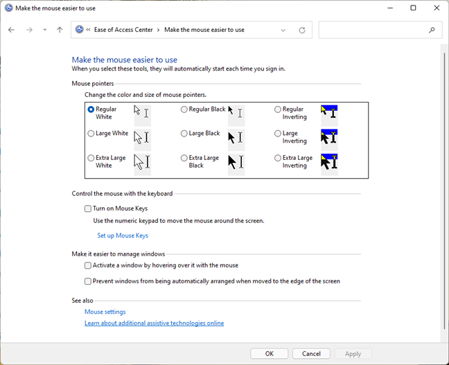 How to Change Cursor Size, Icon and Color in Windows 11? – WebNots