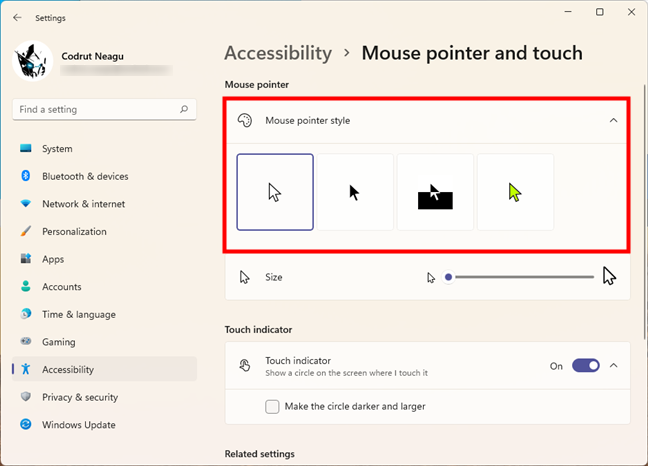 How to Change Cursor Size, Icon and Color in Windows 11? – WebNots