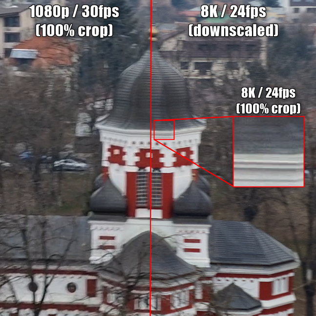 Still frame comparison (1080p vs 8K)