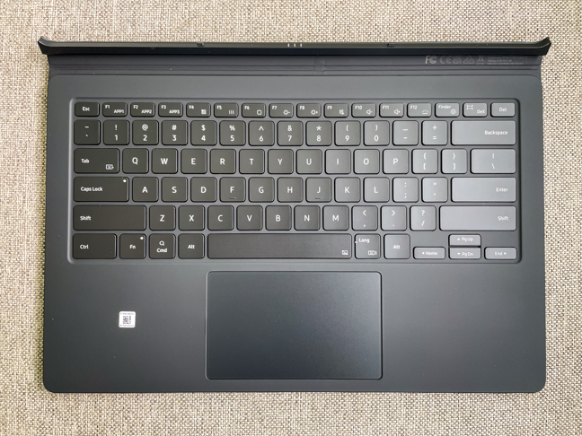 The Galaxy Tab S8 Ultra Book Cover Keyboard