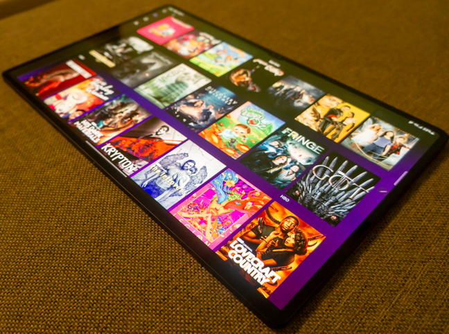 The Samsung Galaxy Tab S8 Ultra is excellent for media playback