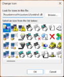 Windows icons locations. Where are the default icons stored?