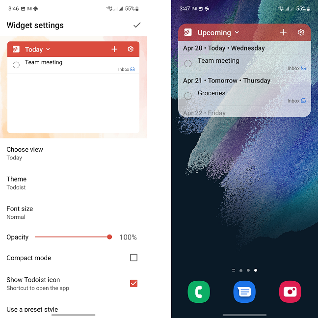Todoist is available on multiple platforms, including Android