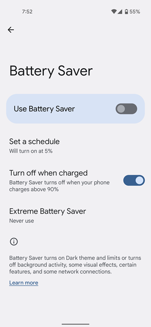 The Battery Saver is built into all Android devices with different names