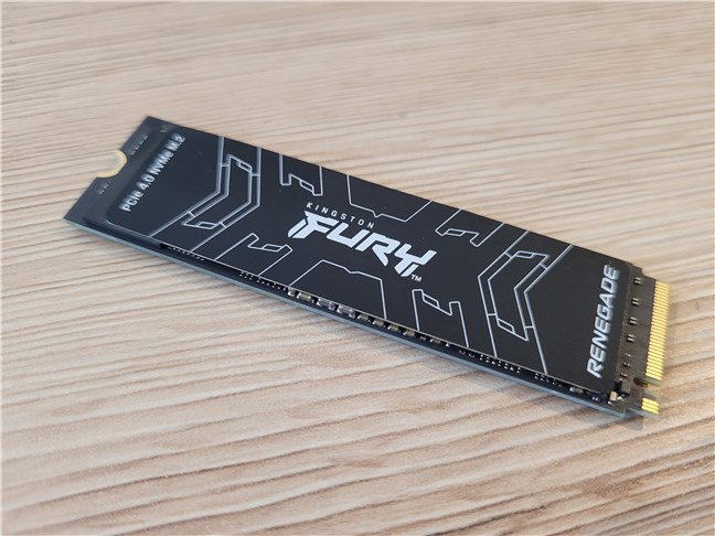 The Kingston Fury Renegade SSD