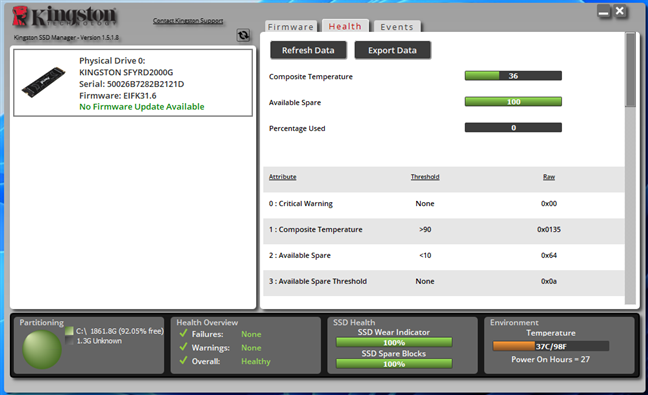 Kingston SSD Manager