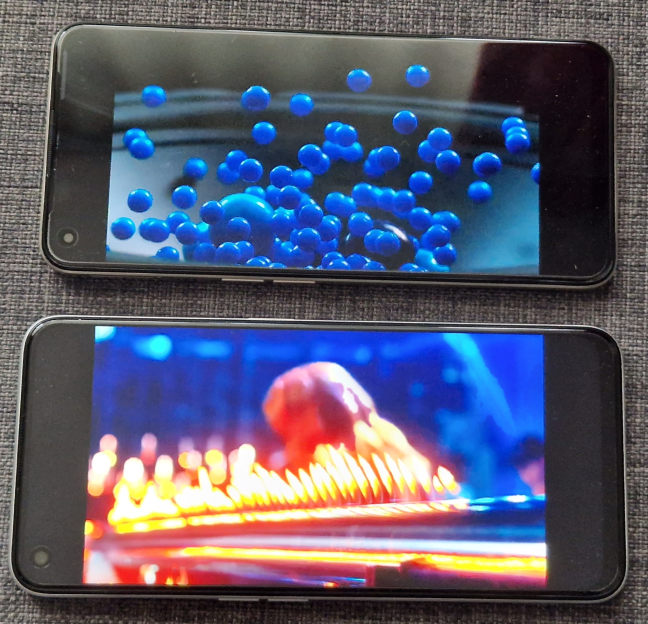 realme 9 (top) vs realme 9 5G (bottom)