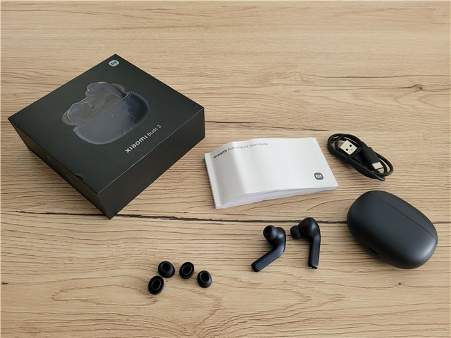 Xiaomi Buds 3, Up to 40dB ANC, 3 ANC Modes, Dual Transparency Modes,  Dual-Magnetic Dynamic Driver, Hi-Fi Sound Quality, 32 Hours Battery Life,  IP55