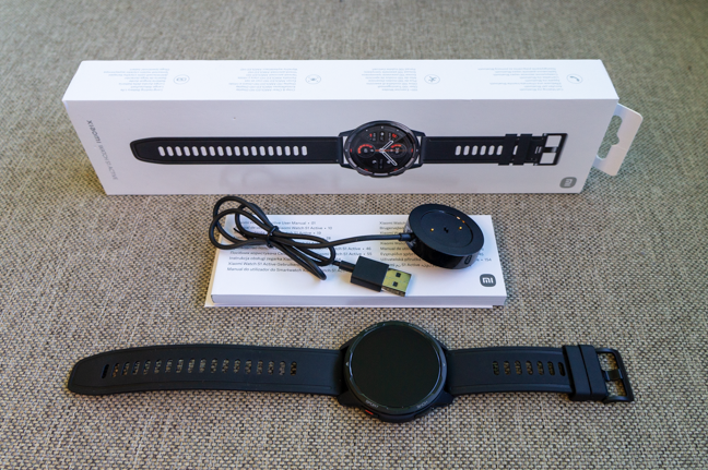 Xiaomi Watch S1 Active: the package contents