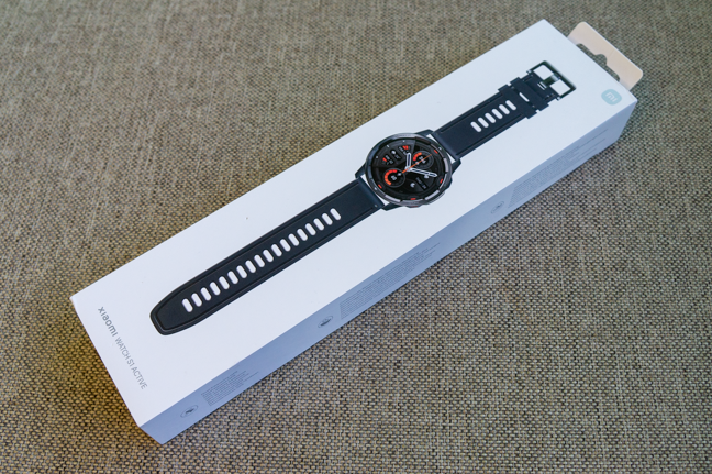 Xiaomi Watch S1 Active's box is sturdy and well-built