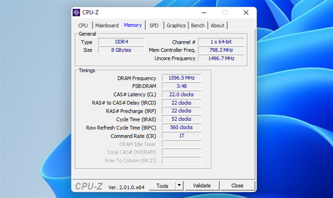ASUS Mini PC PB62: Details about the RAM