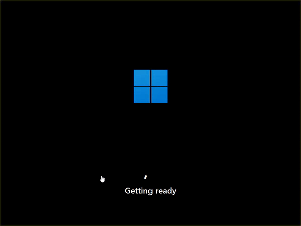 I like the new Windows 11 loading animation