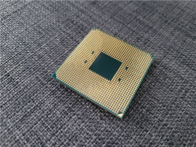The bottom of the AMD Ryzen 5 5600