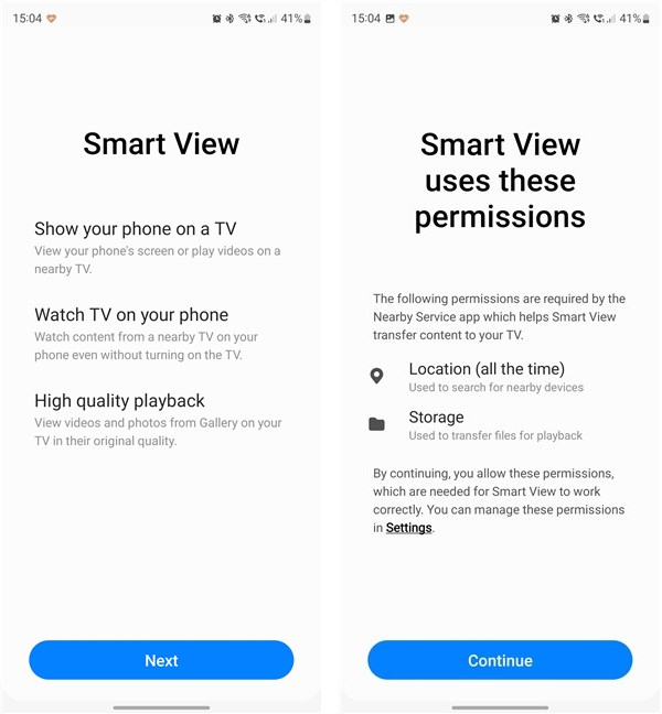 First steps in using Smart View