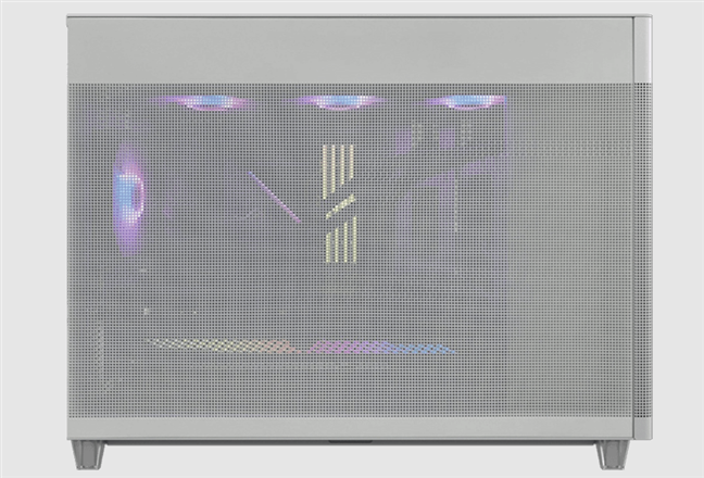 The mesh panels give you a glimpse of the hardware inside