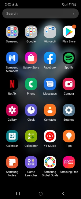 The apps bundled with Samsung Galaxy Z Flip4