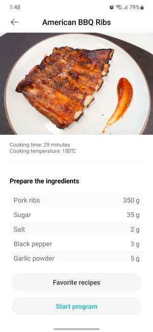I cooked some ribs on the Xiaomi Mi Smart Air Fryer