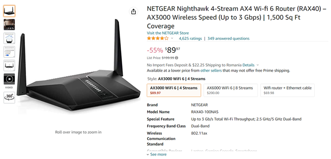 NETGEAR Nighthawk AX4 is an affordable and reasonably good router