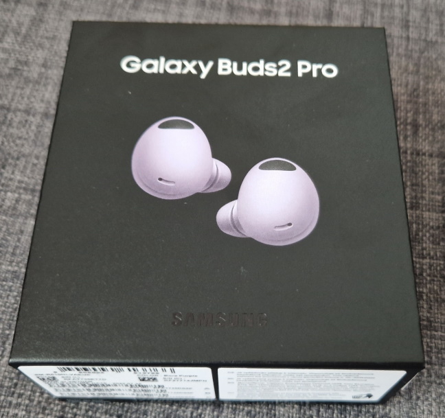 The packaging for Samsung Galaxy Buds2 Pro is made of recycled materials