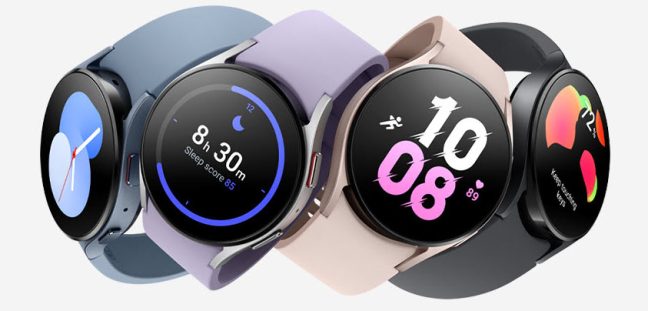 The colors available for Samsung Galaxy Watch5