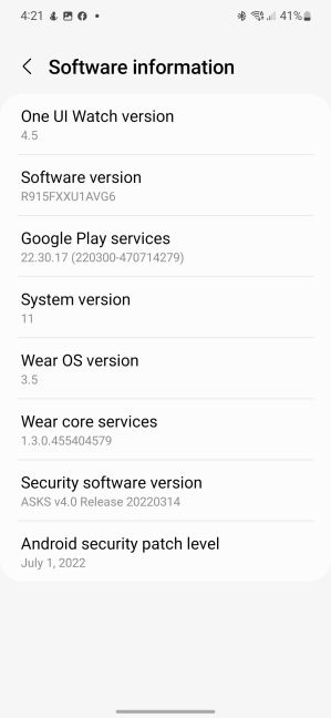 Galaxy Watch5 comes with Wear OS 3.5 and One UI Watch 4.5
