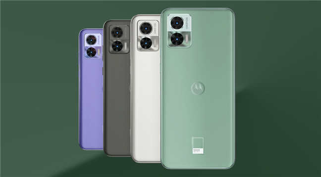 Pantone color options available for the Motorola Edge 30 Neo