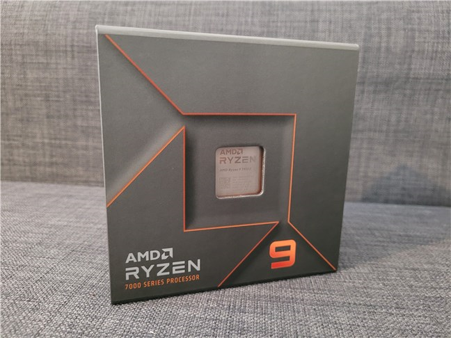 AMD Ryzen 9 7950X: the packaging looks great