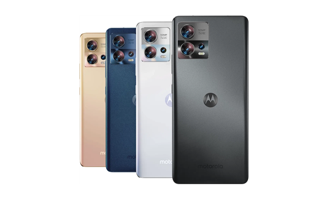 Color options available for the Motorola Edge 30 Fusion