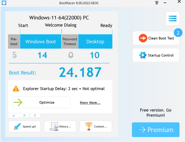 How fast Windows boots on the ASUS ROG Flow X16 (2022)