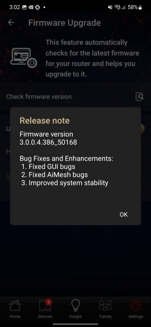 Firmware updates are welcomed
